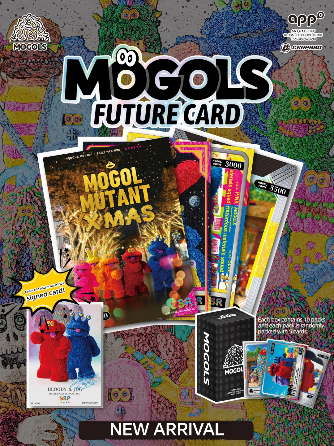 1Box] MOGOLS FUTURE CARD by TAKUMA FUJISAKI (BOX) | artox