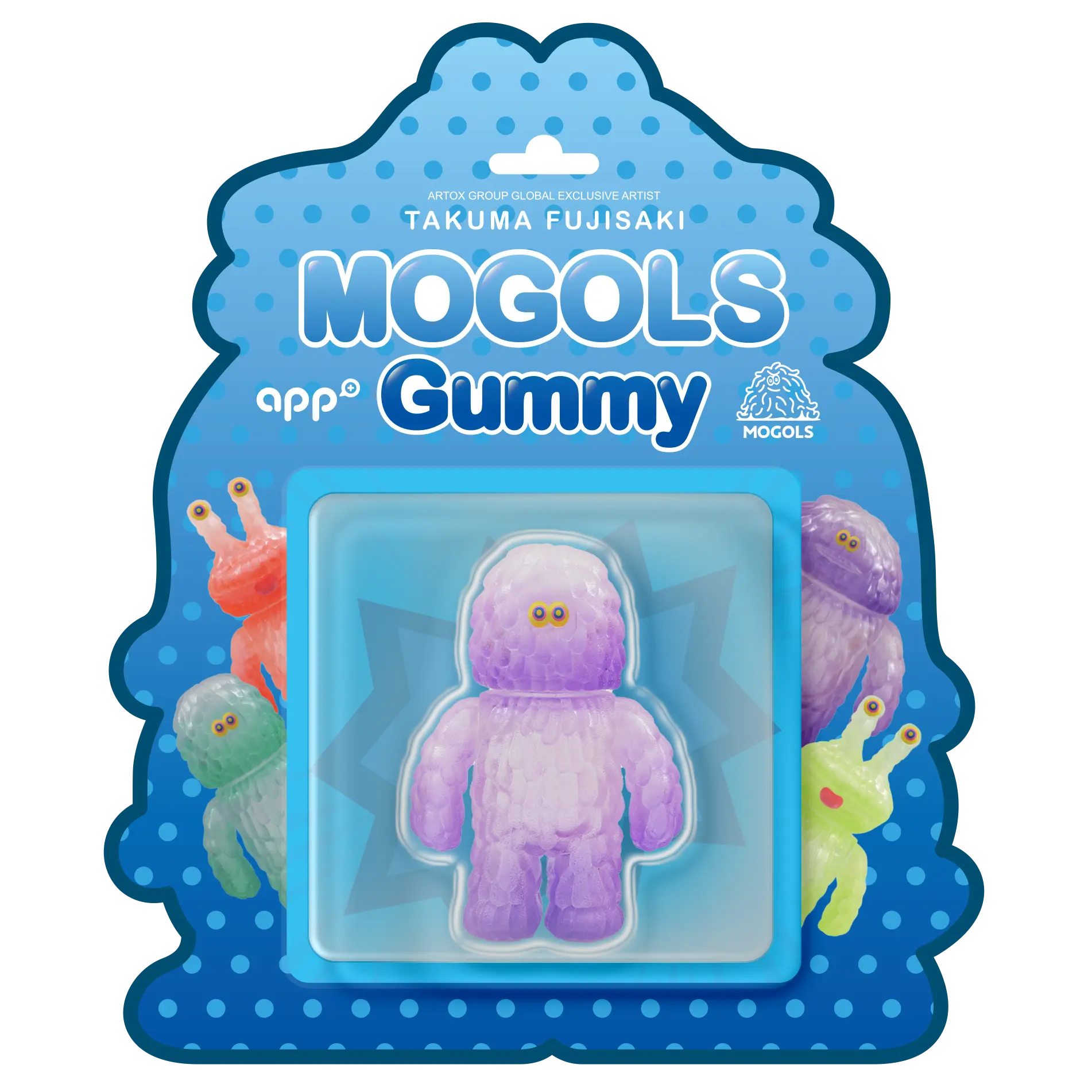 【海外配送可】【送料無料】 TAKUMA artox | Purple -PINK Gummy MOGOLS FUJISAKI 特撮