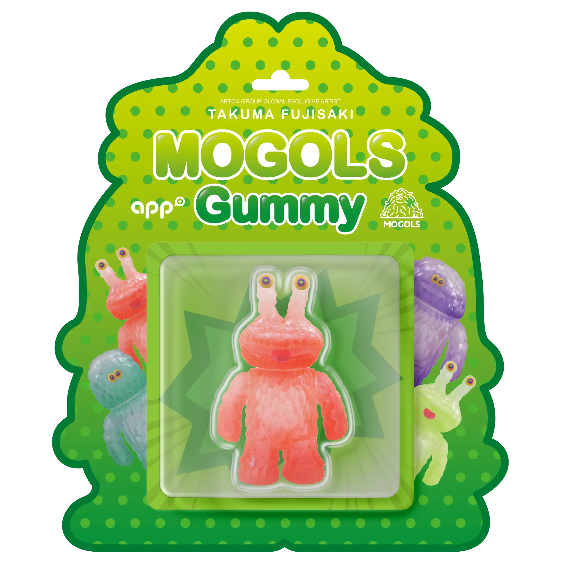 TAKUMA FUJISAKI MOGOLS Gummy -SLICE RICE Tangerine | artox