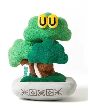 XIETU. Sleepy Pine Bonsai Plush